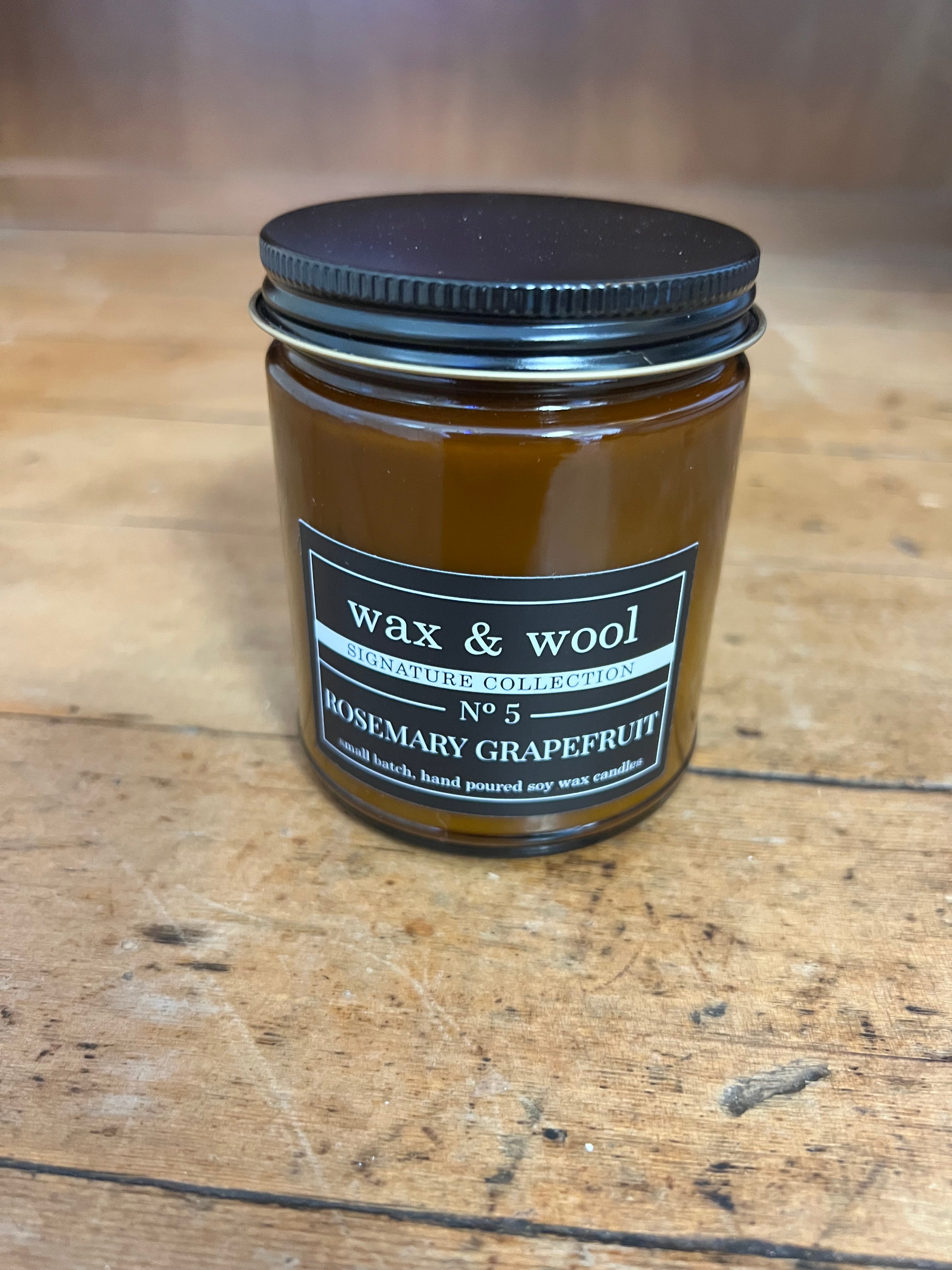 Wax and Wool Candles soy